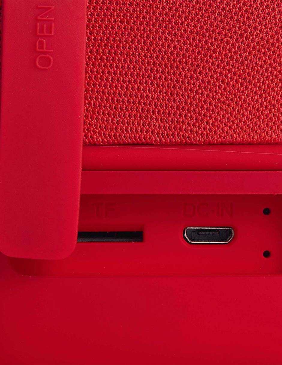 70225 - Altavoz inalámbrico Cube Bluetooth Rojo