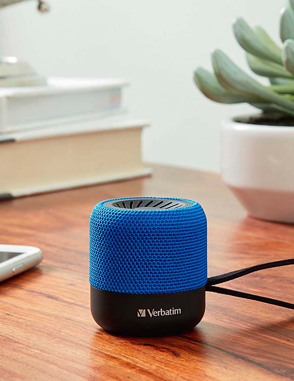 70229 - Mini altavoz inalámbrico Bluetooth Azul