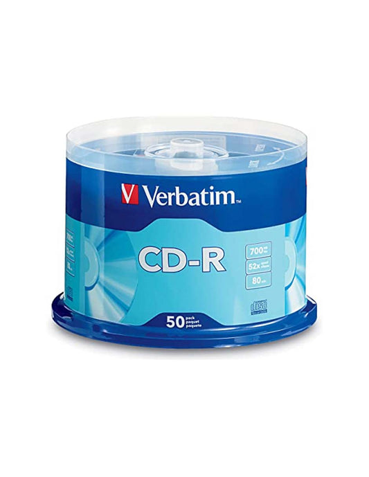 94691 / CD-R 80Min - 700MB 52X marca Verbatim, Torre de 50 unidades