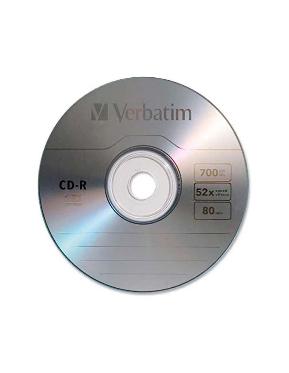 94691 / CD-R 80Min - 700MB 52X marca Verbatim, Torre de 50 unidades